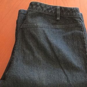 Sigrid Olsen dark indigo jeans